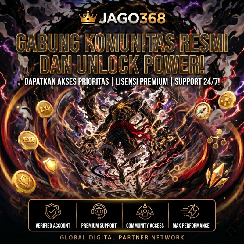JAGO368 Esport Community - Gabung & Unlock Power